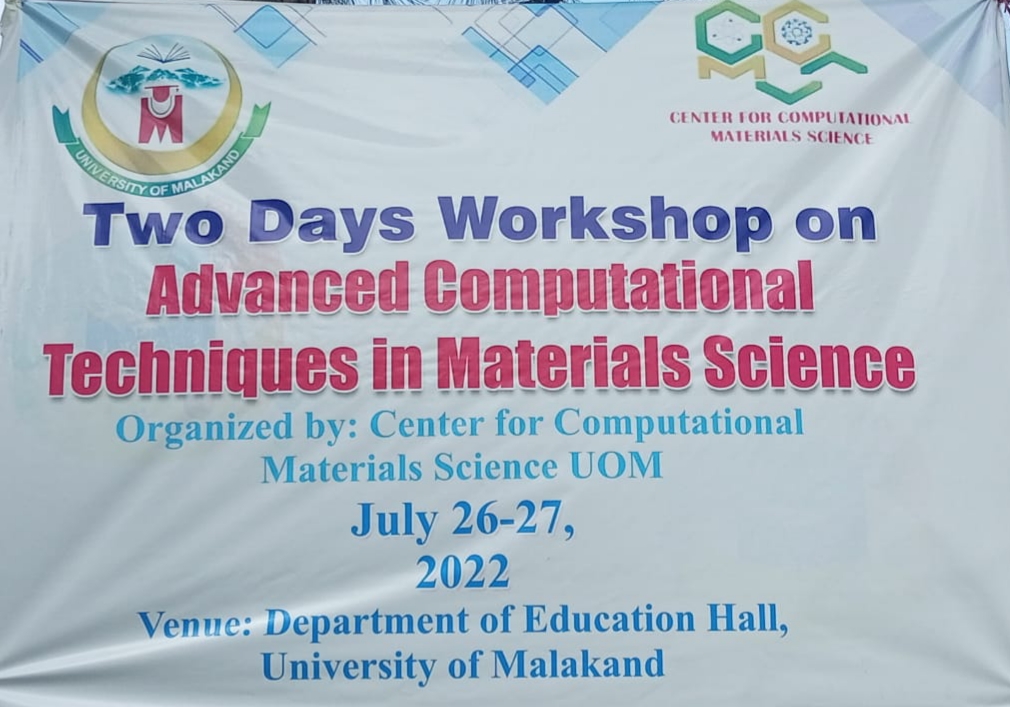 Two Days Workshop On Advanced Computational Techniques In Materials Science